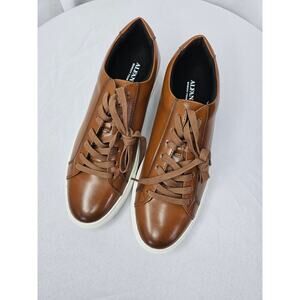 Alfani Men's Grayson Lace-Up Sneakers Shoes Size 10 Tan NWT